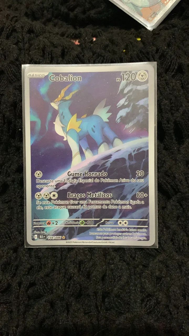 Carta Pokemon Cobalion