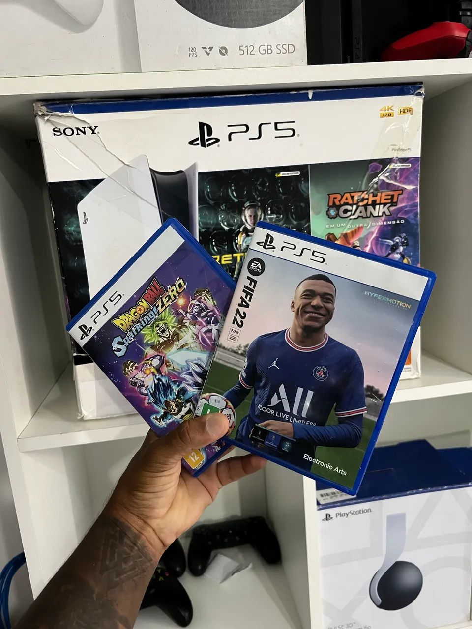 PlayStation 5 slim com leitor de disco  - Foto 3