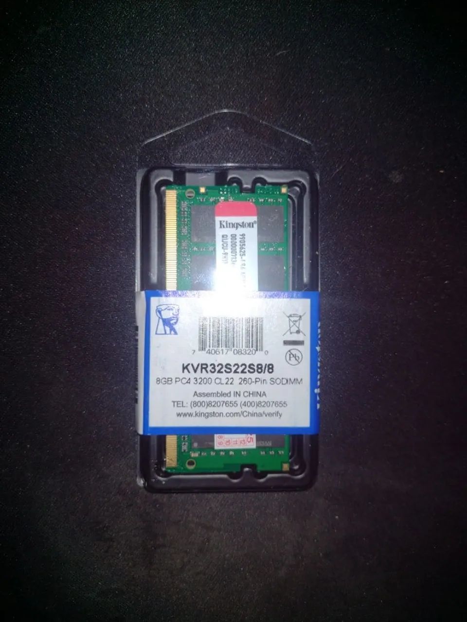 VENDO MEMÓRIA RAM KINGSTON 8GB  - Foto 2