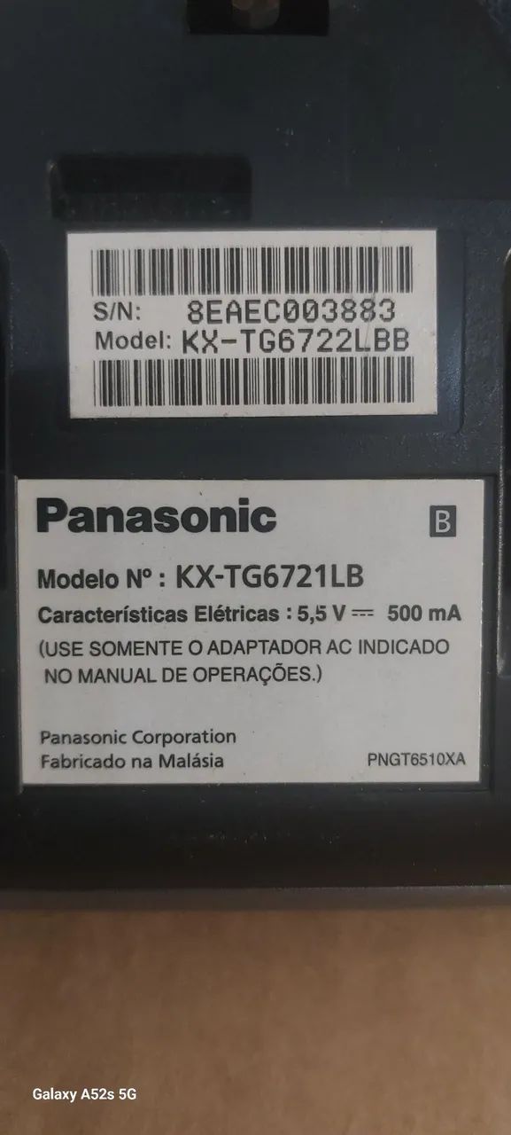 Telefone Sem Fio + Ramal - Panasonic - Foto 3