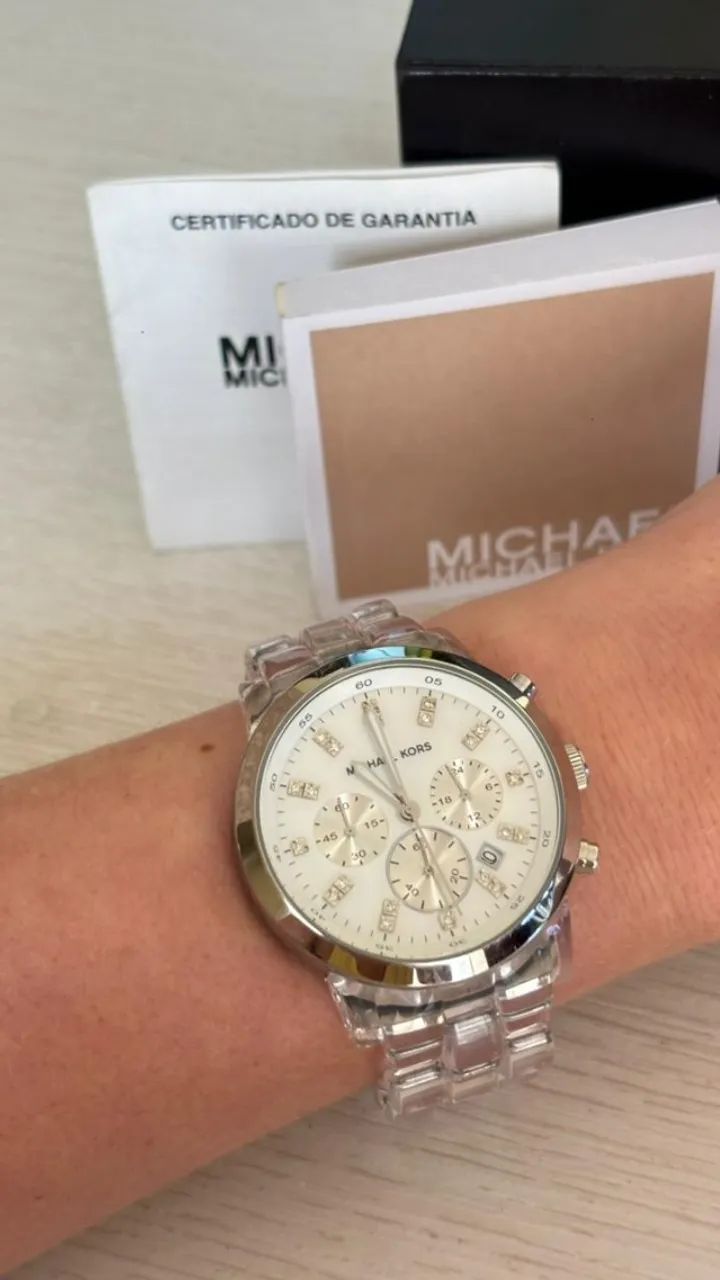 Relógio Michael Kors Original MK5235 - Completo e Conservado - Foto 3