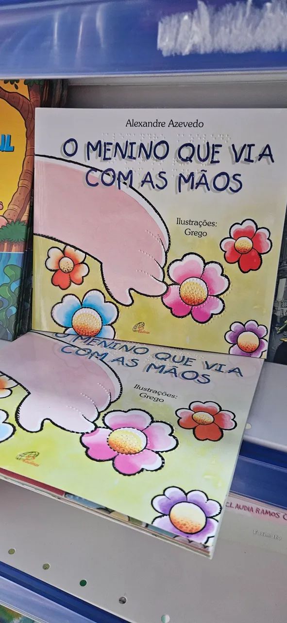 O menino que via com as mãos 