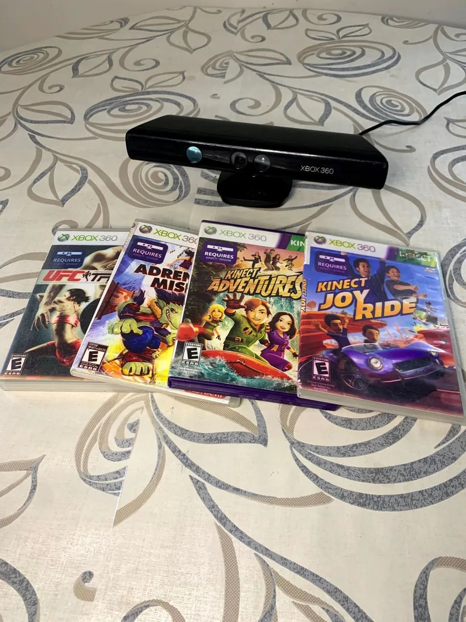 KINECT + 4 JOGOS XBOX 360