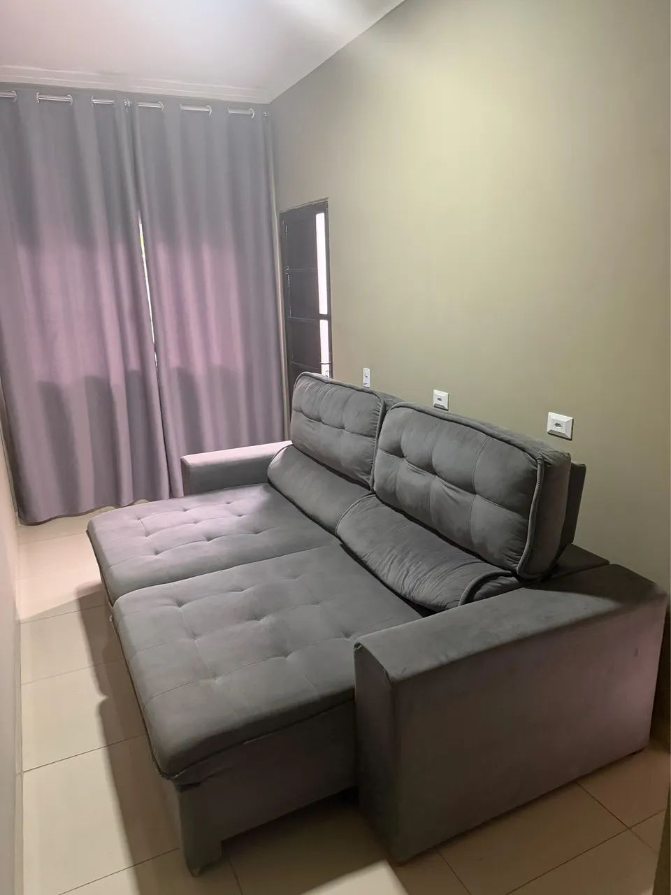 Sofá retrátil e reclinável 2,50M