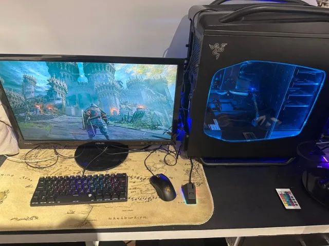 ? PC Gamer Completo i7 + RX 580 8GB + 16GB RGB + Monitor 24? ?