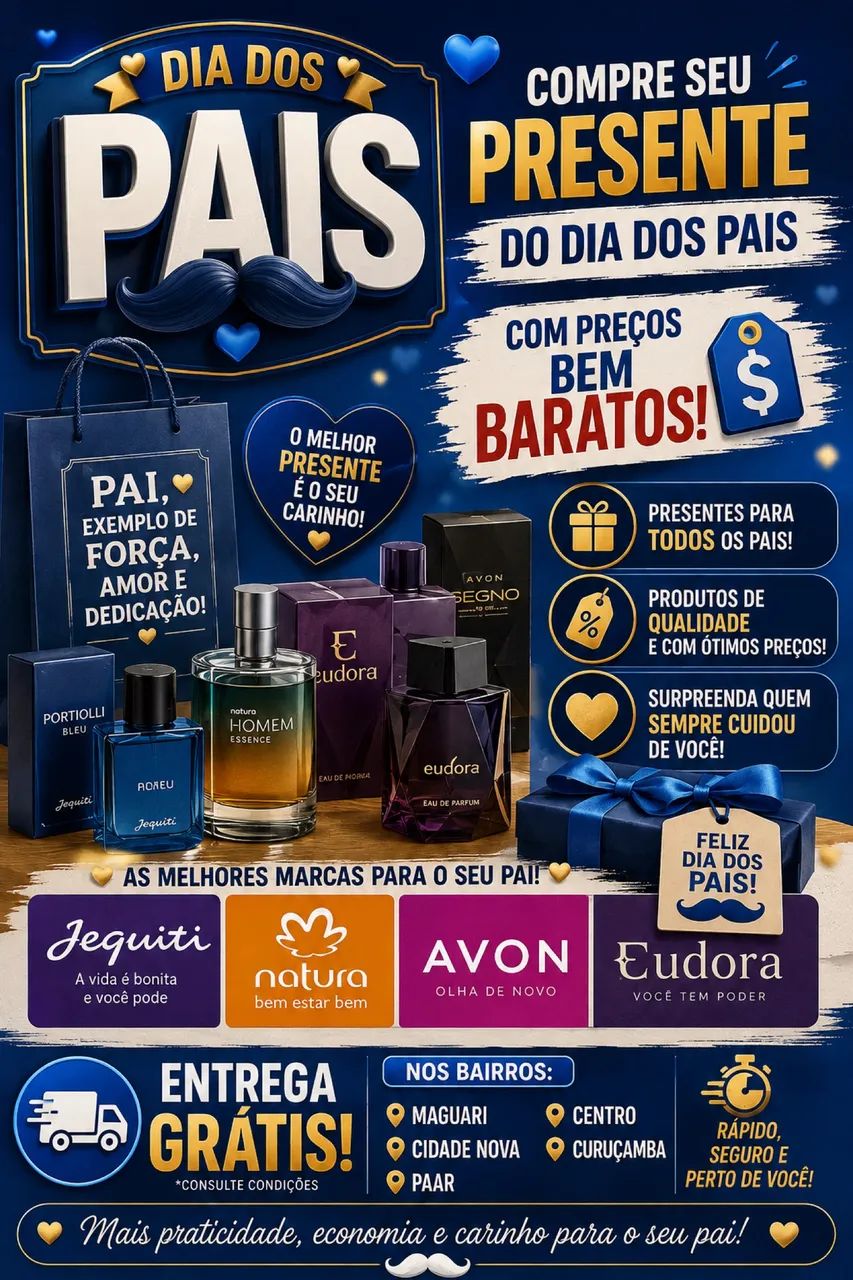 Produtos dia dos pais 