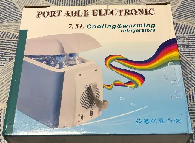 Cooler 12V para Camping, Refrigerador Portátil para carro 