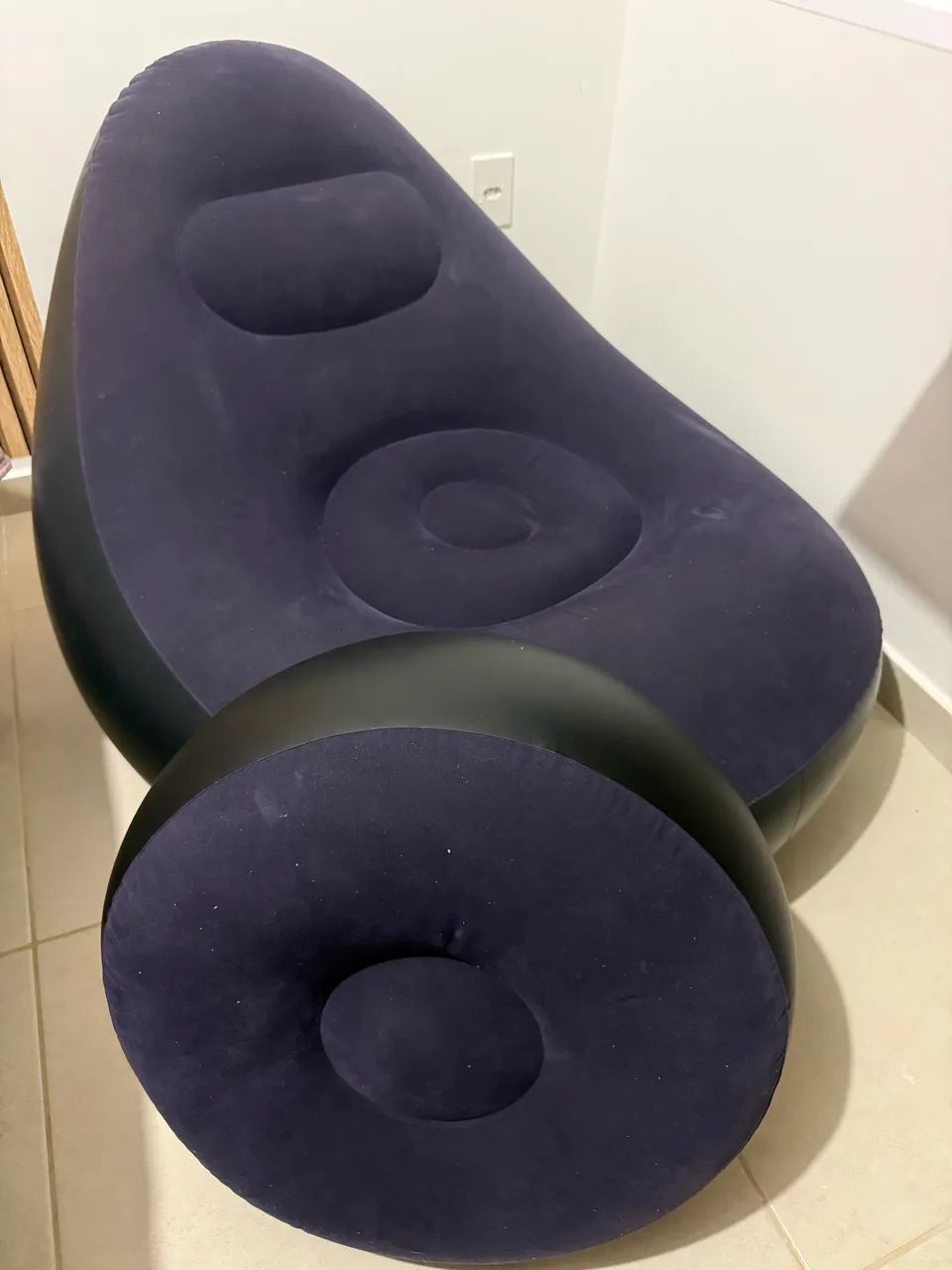 Poltrona inflável 