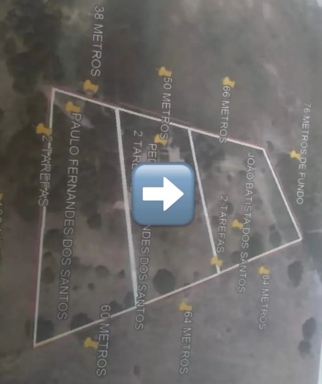 Terreno grande com água!!! Urgente