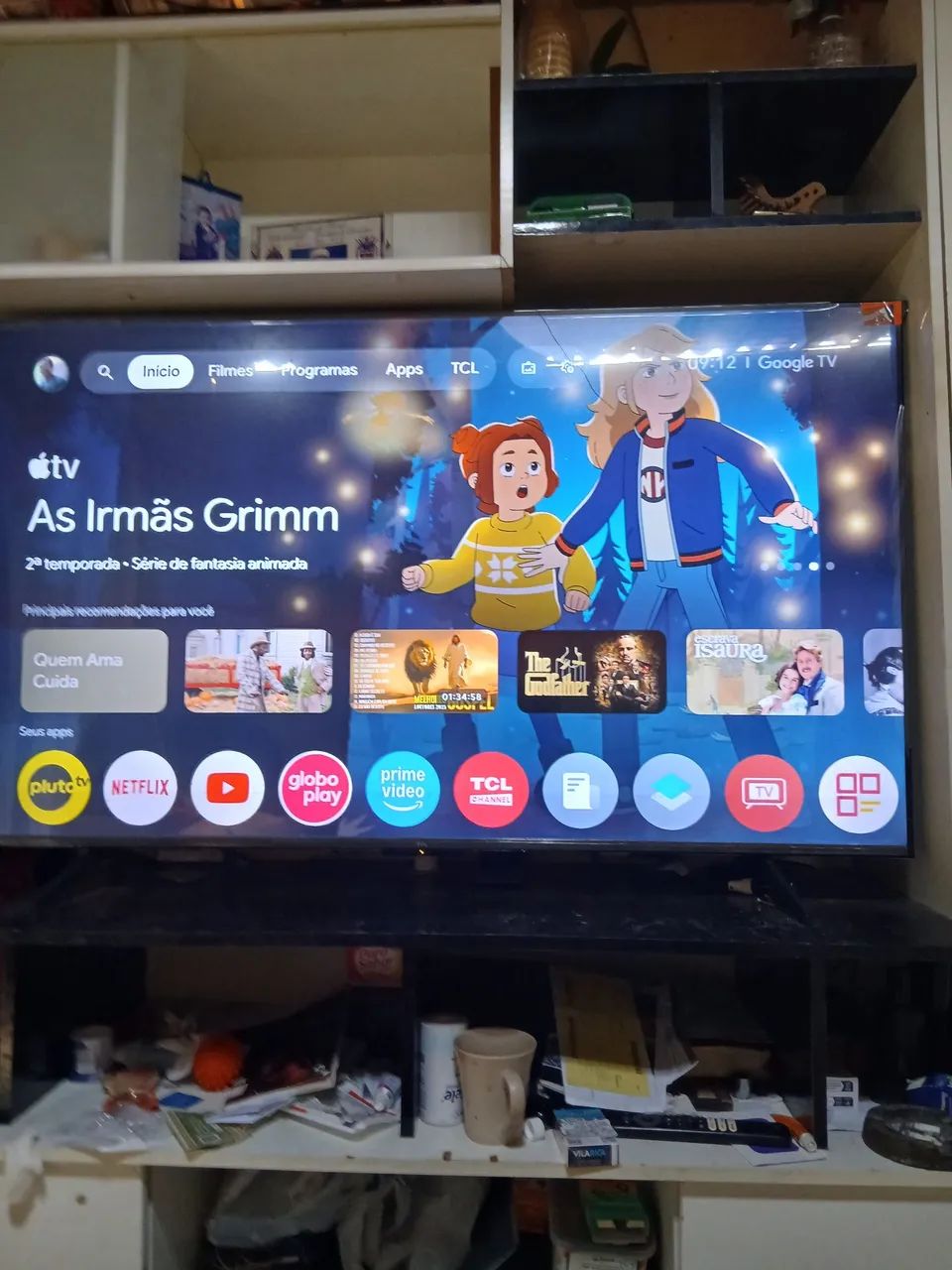 Tv tcl 55 polegadas 