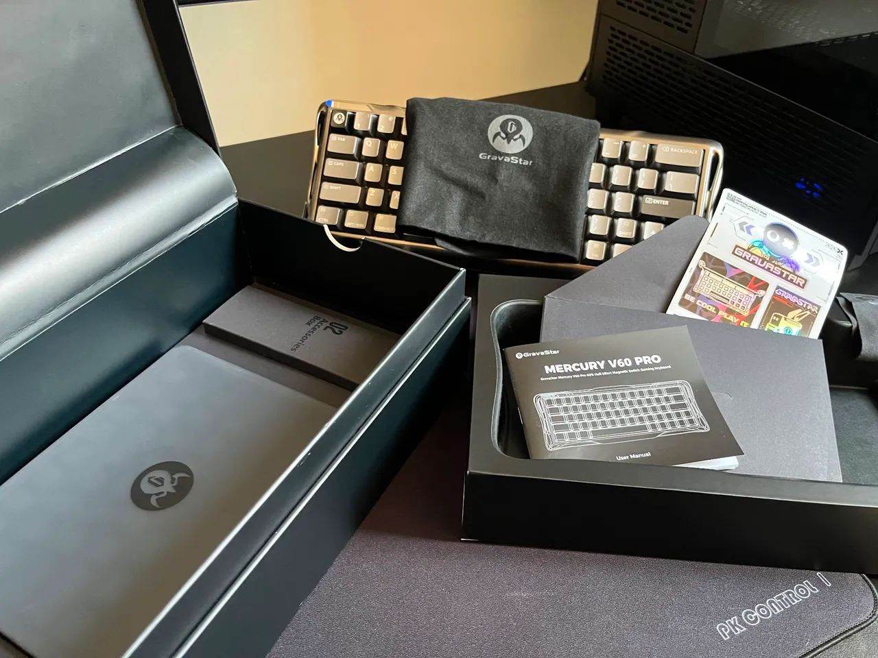 TECLADO GRAVASTAR V60 PRO HE DELUXE EDITION - Foto 2
