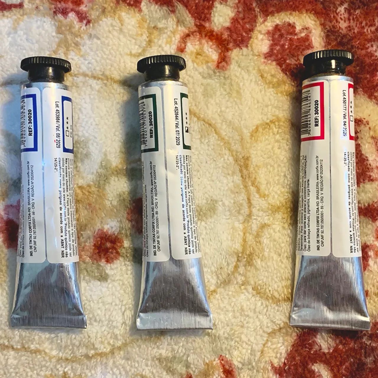 kit tinta a óleo corfix 20ml (novo) - Foto 4