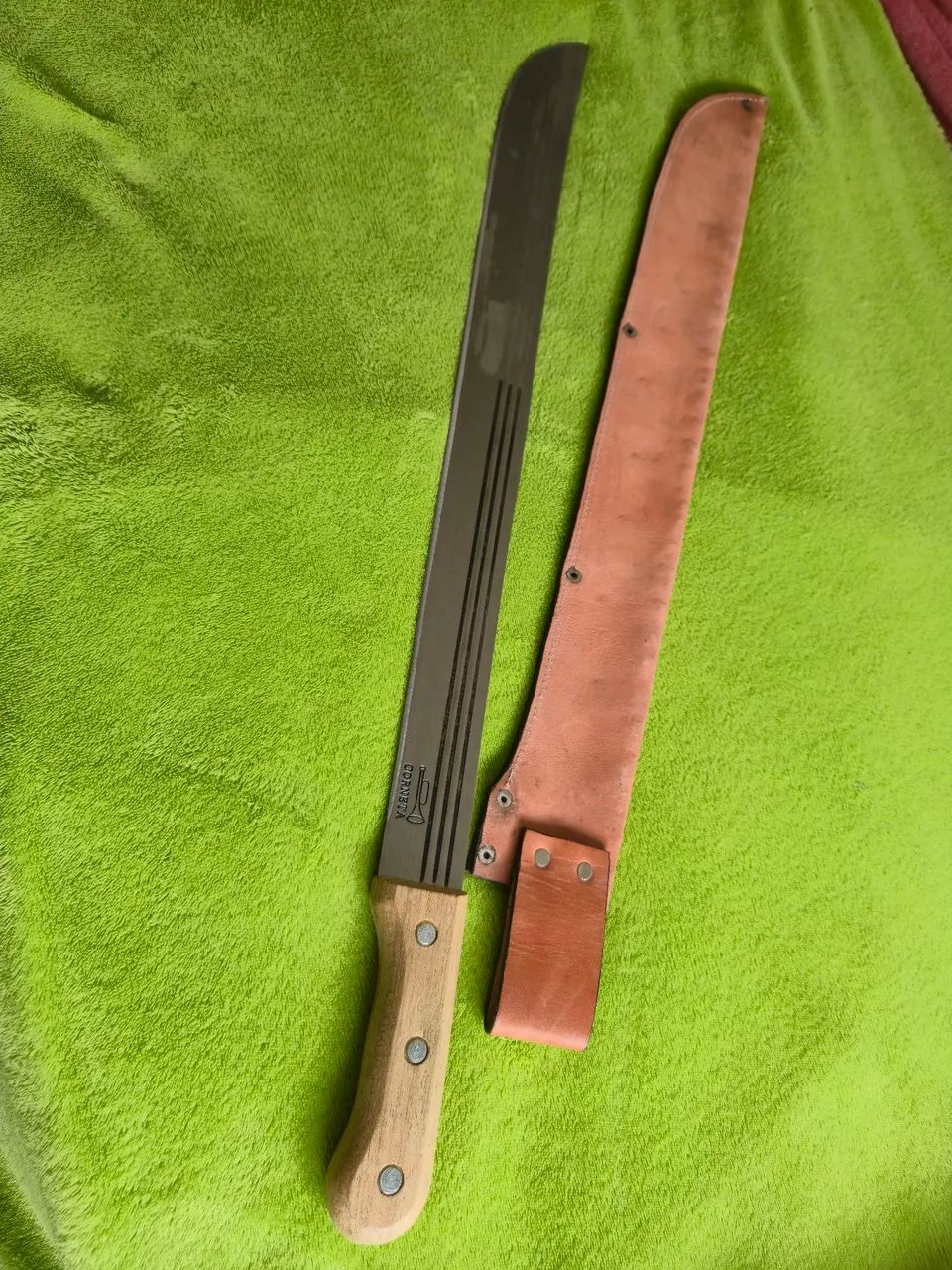 Facão Corneta 22" Aço carbono - Foto 2