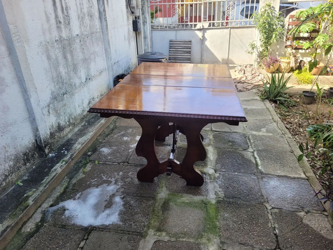 Vendo mesa extensível 6 cadeiras design  vintage  - Foto 2