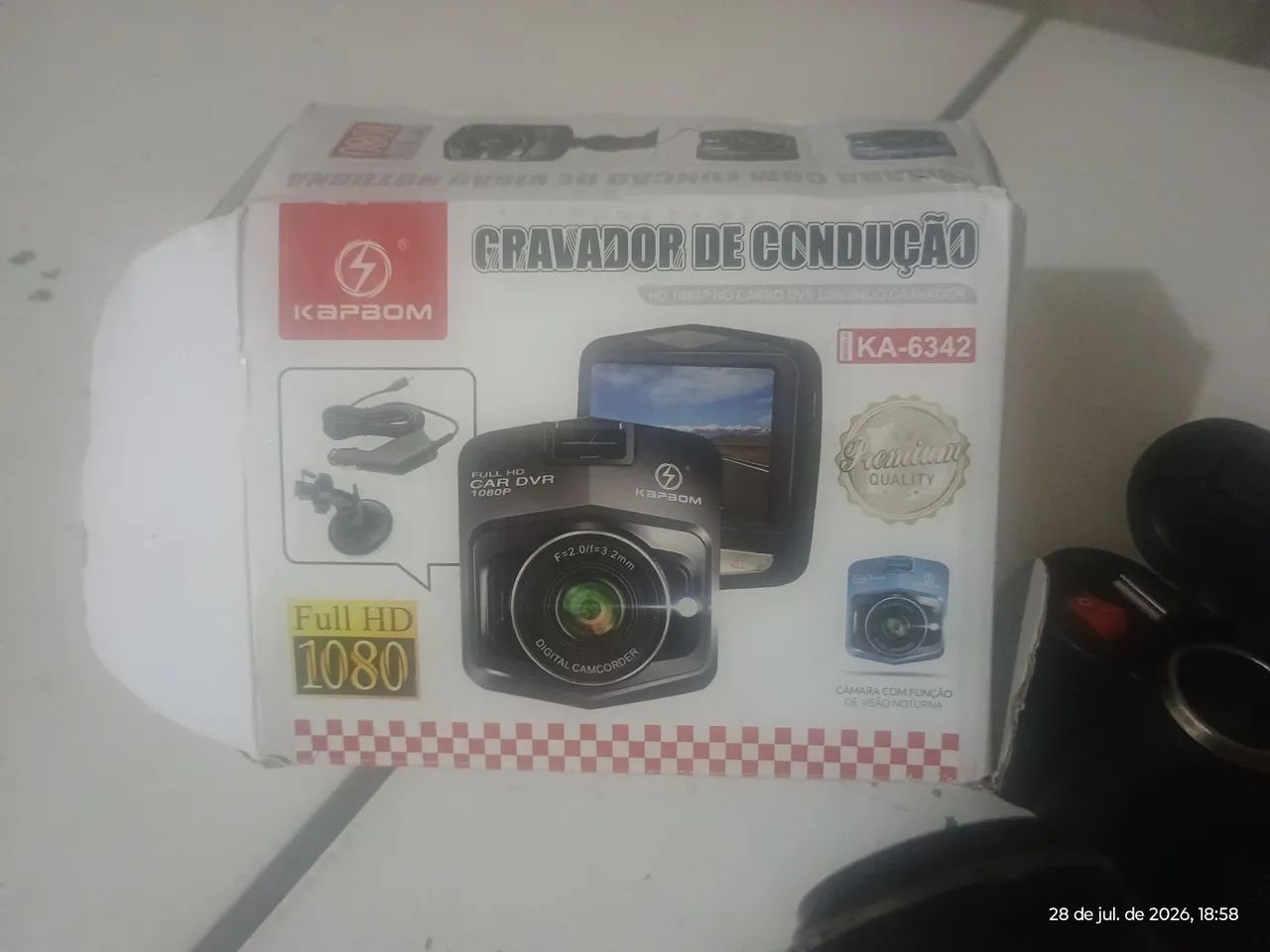 GRAVADOR DE CONDUÇÃO 