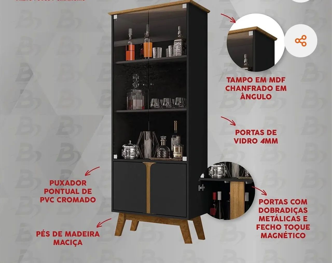 VENDO CRISTALEIRA  - Foto 2
