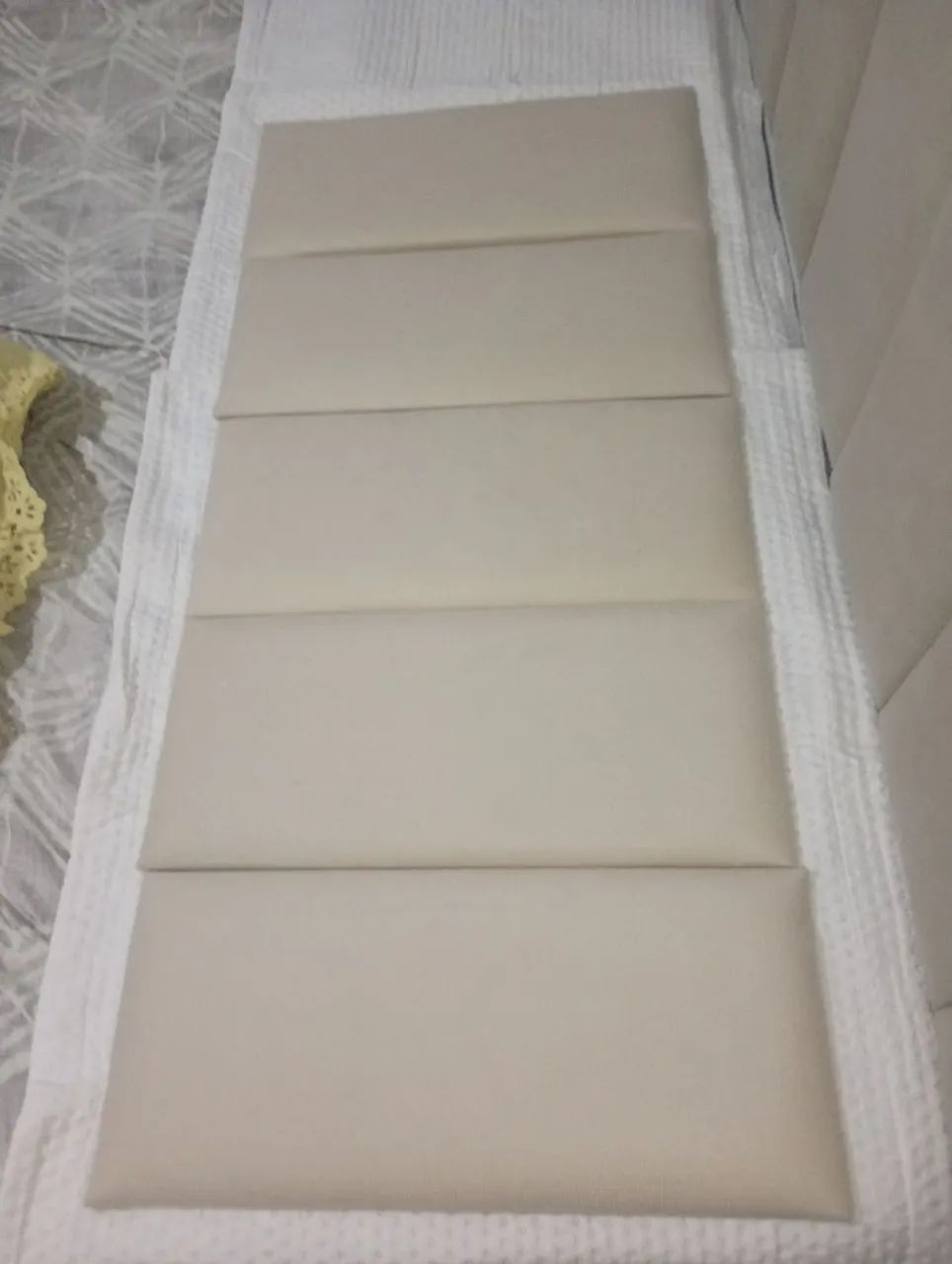 Cabeceira solteiro,5 peças ,25,00reais