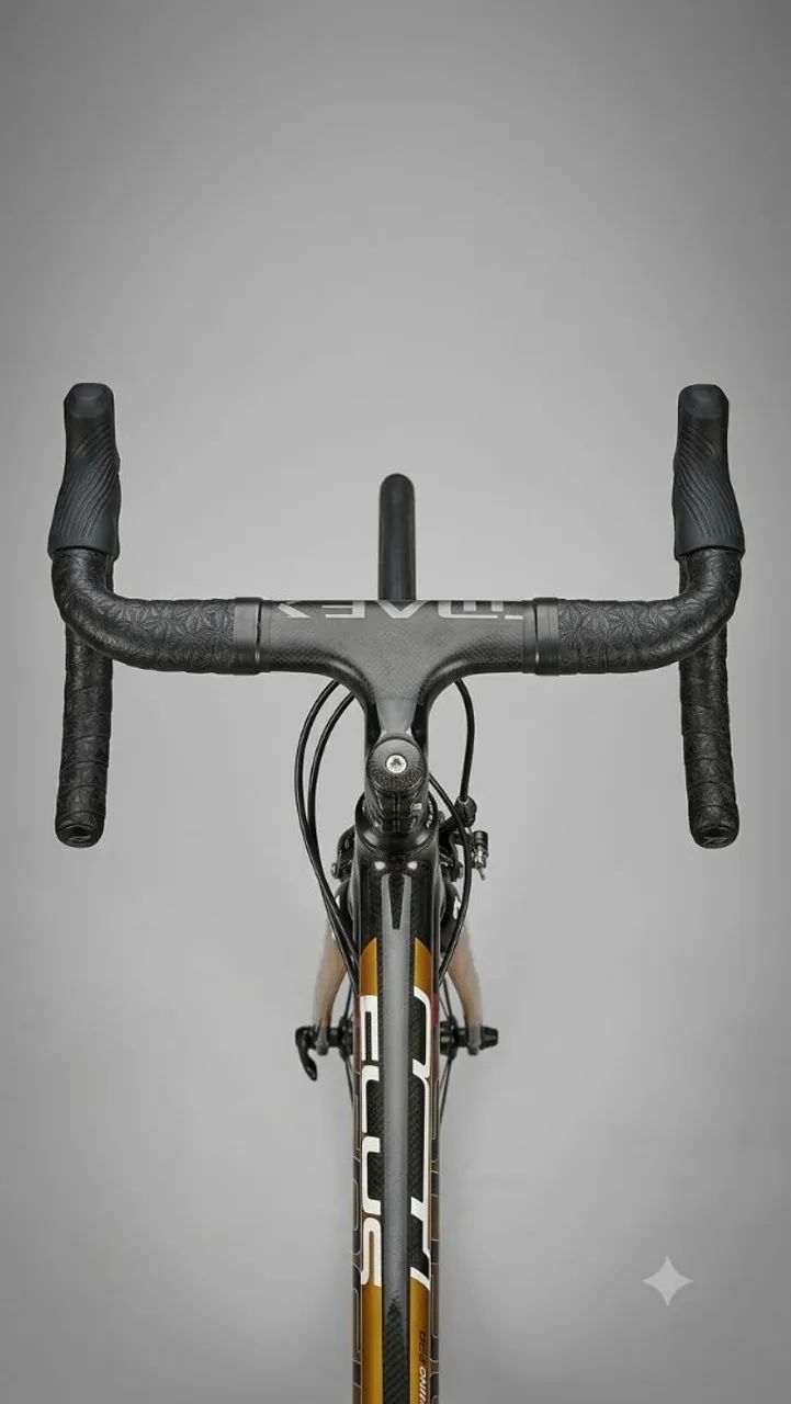 Bicicleta Speed tamanho 54 toda em carbono - Foto 4