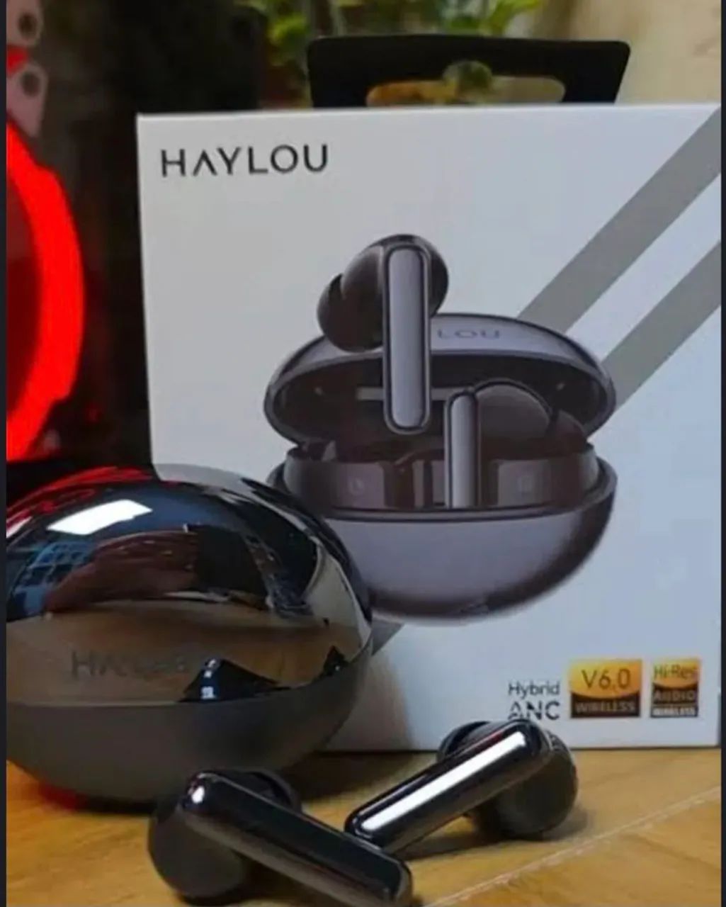 Fone com Microfone Haylou Flowbuds N55 - Foto 4