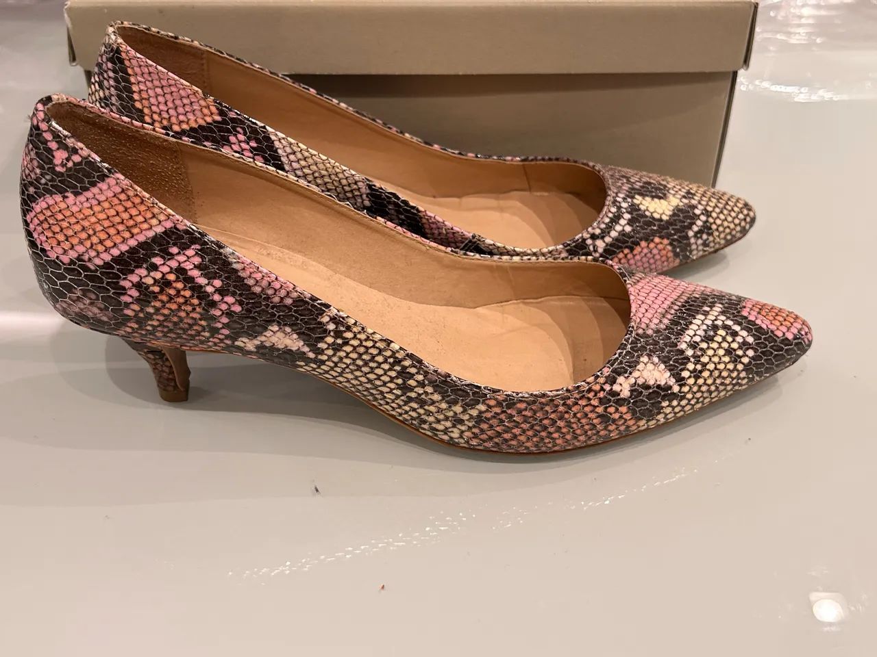 Scarpin python Luiza Barcelos Nº38 - lindíssimo 