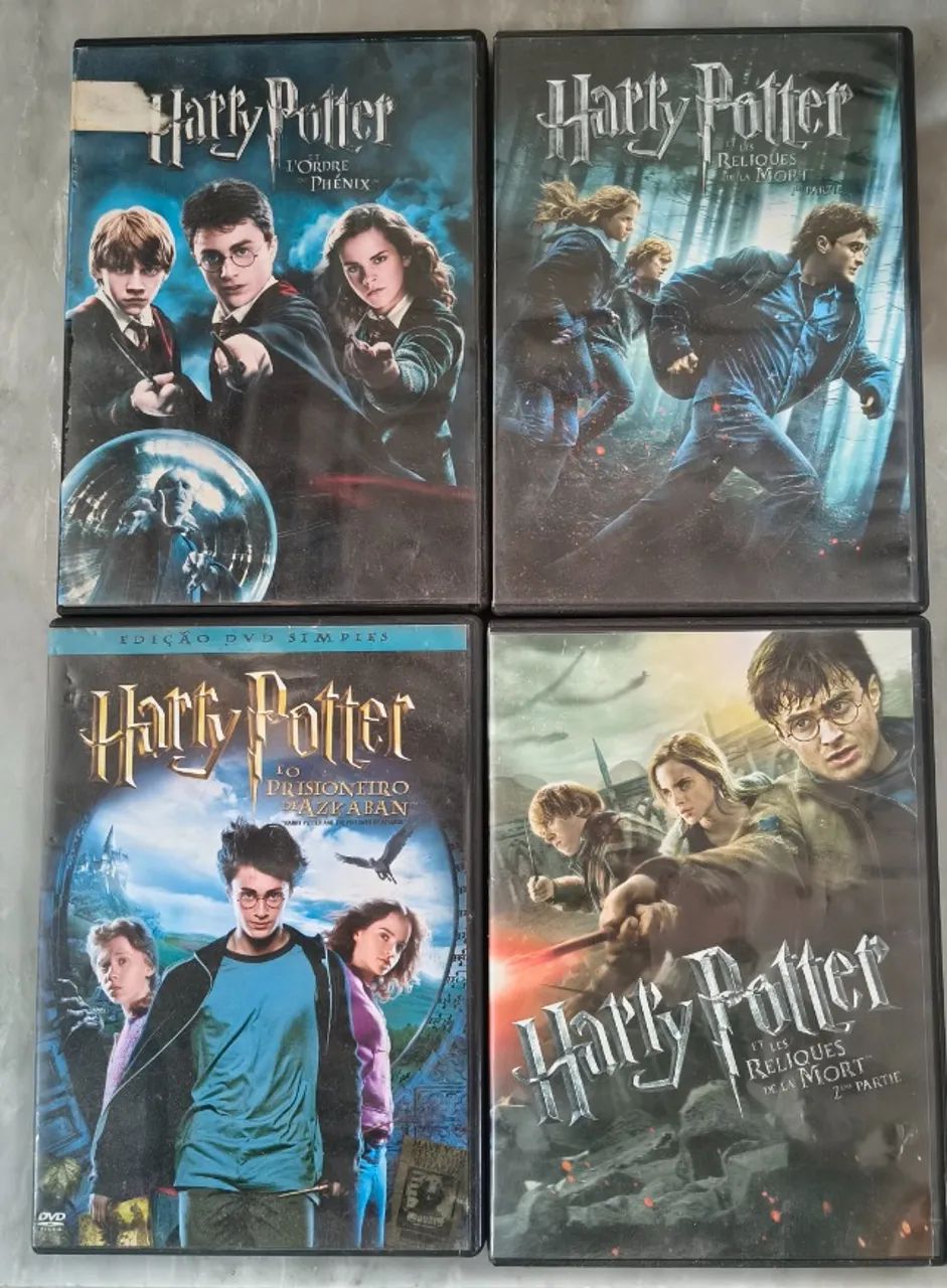 Box - DVDs Harry Potter