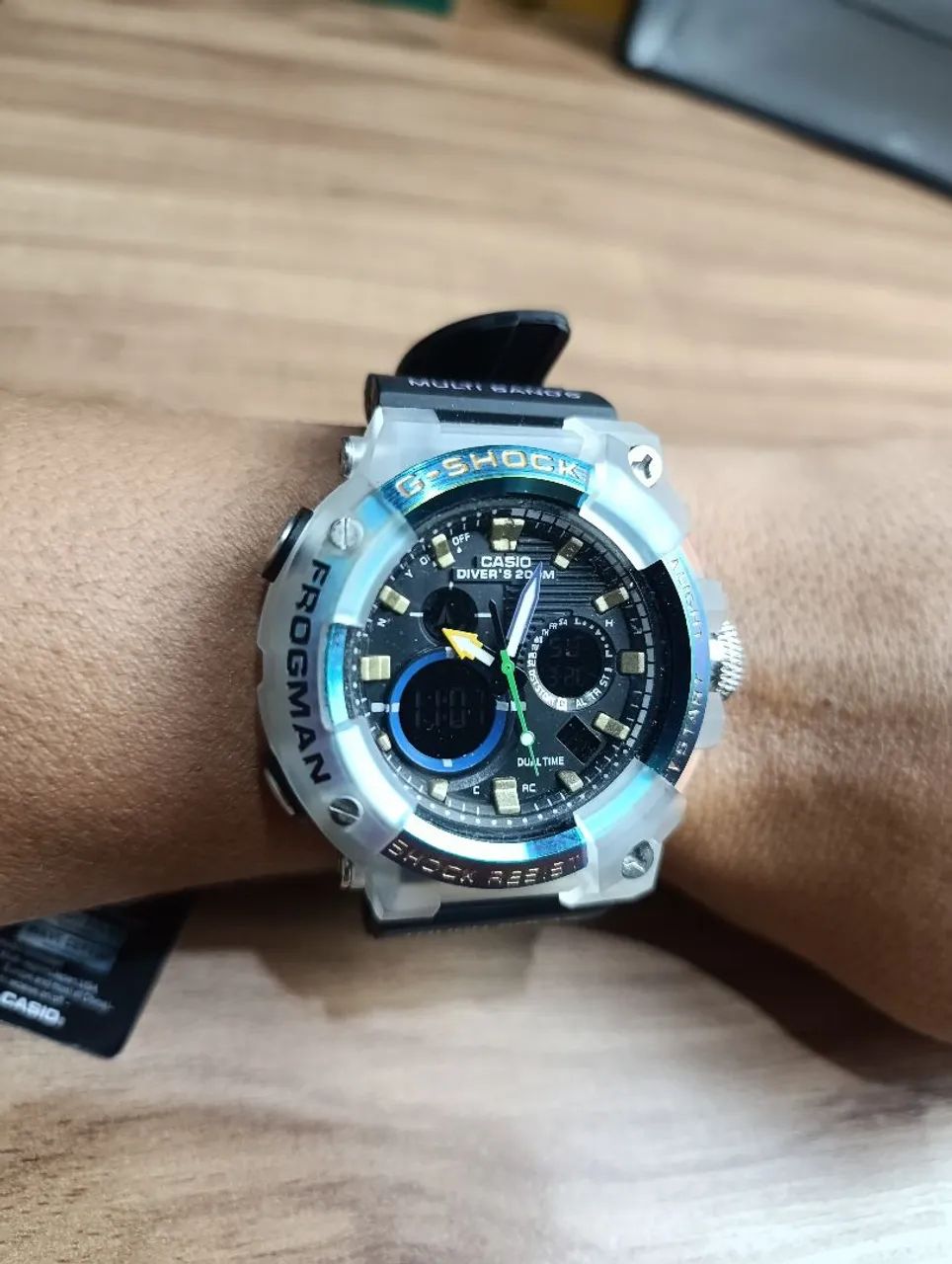 Casio G-Shock Frogman Camaleão 