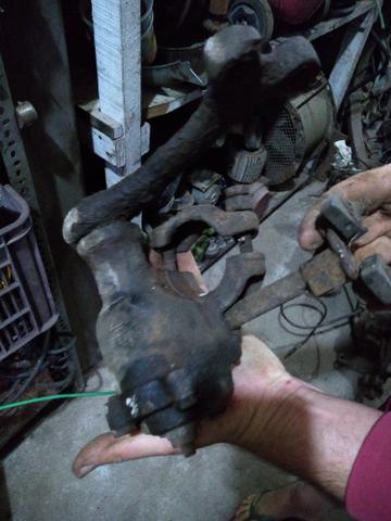 Setor de direção do Fusca