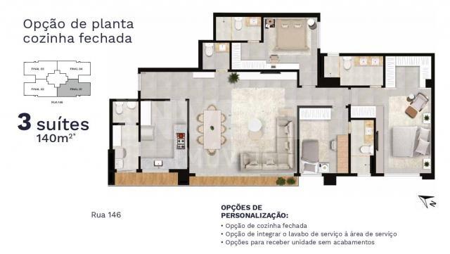 Apartamento à venda com 3 dormitórios em Setor marista, Goiânia cod:620888 - Foto 6