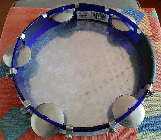 Pandeiro Rmv 10'' Pele Holografica - Foto 4