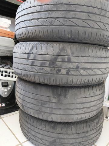 Pneu Bridgestone Turanza 185/55/16 Meia vida 4 unidades - Foto 3
