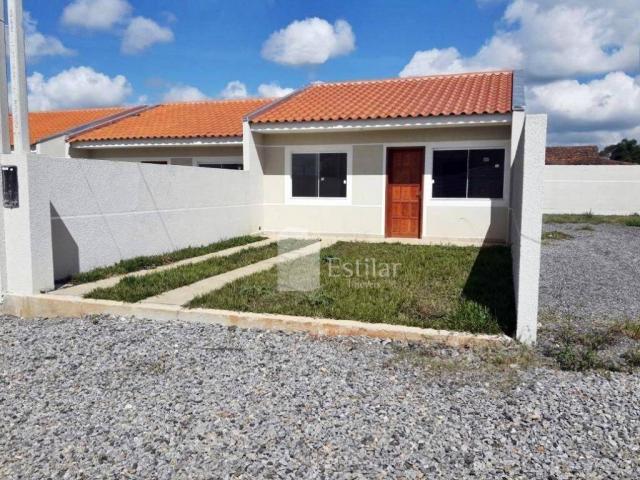 Casa 02 quartos no campo largo da roseira, são josé dos pinhais