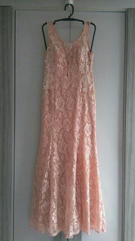 vestido rose olx