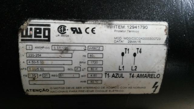 Bomba de transferência de 1/2 cv 220 volts - Foto 4