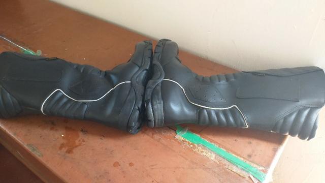 Bota Motociclista novinha - Foto 5