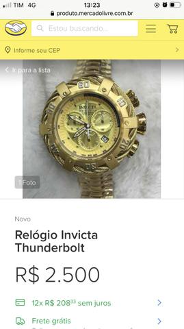 Relógio invicta Primeira Linha - Foto 5