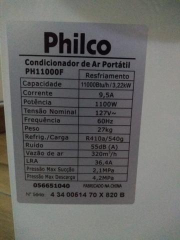 Promoção! Ar condicionado 11.000 btu Philco - 127V - Foto 4