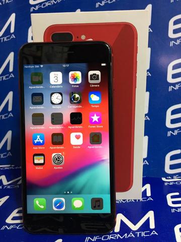 IPhone 8 Plus 64GB Red - Seminovo - Com Garantia - loja Niterói - Foto 2