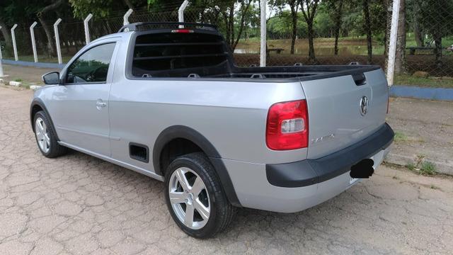 Saveiro Trend 1.6 2013 completa+air bag/abs - Foto 3