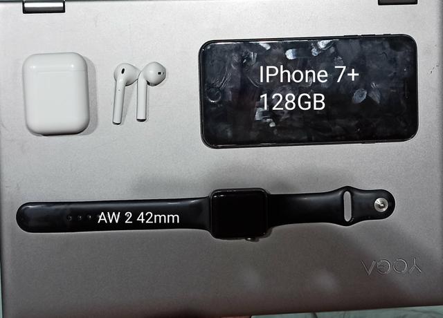 IPhone 7 Plus 128gb + Airpods