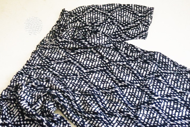 Vestido Estampado Azul Drops (tam 40) - Foto 6