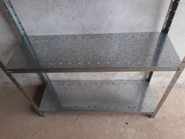 Estante aço galvanizada sem pintura - Foto 6