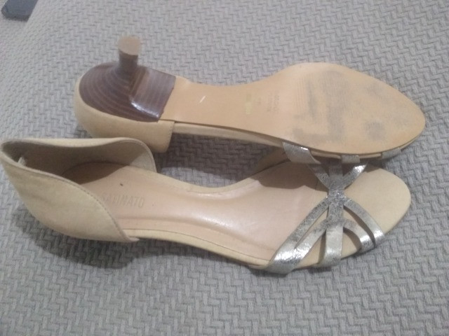 sapatos satinato feminino