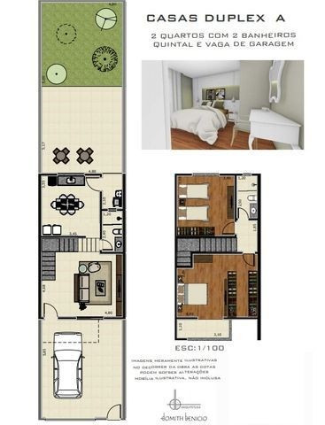 Bairro Jardim dos Alfineiros - Linda casa de 2 quartos quintal plano e murado e 2 vagas - Foto 3