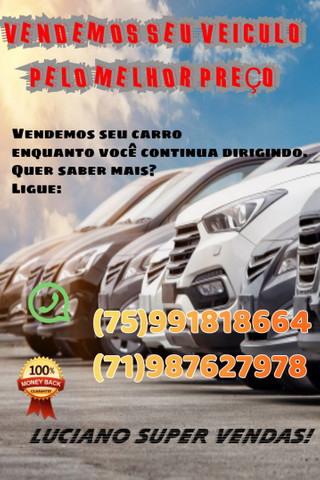 Vendemos seu carro ou moto