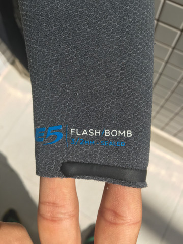 Long jhon rip curl flashbomb zip free 3/2mm - Foto 5