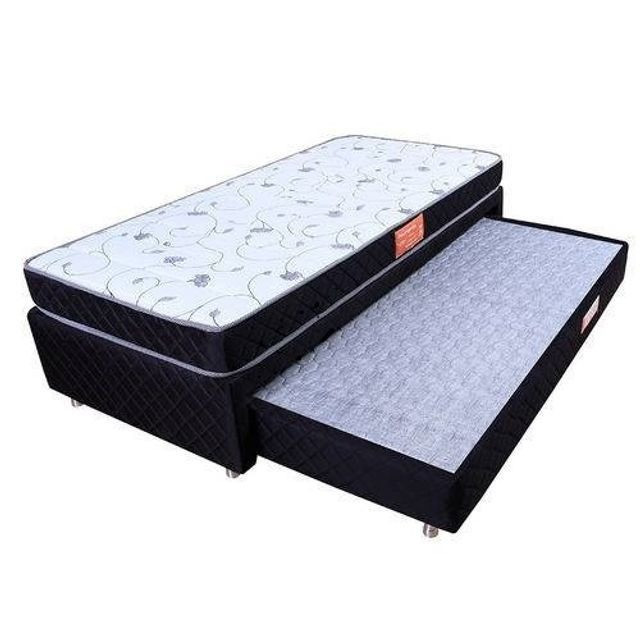Cama Box Solteiro Com Auxiliar Direto Da Fábrica - Foto 4