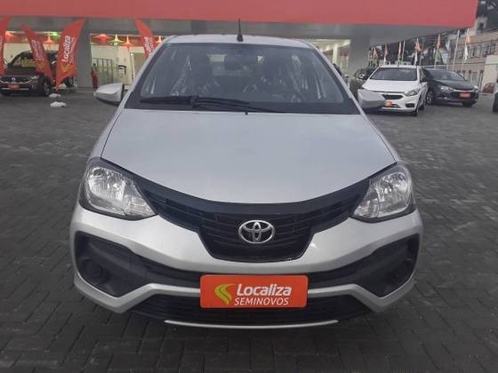 ETIOS 2019/2020 1.5 X PLUS SEDAN 16V FLEX 4P AUTOMÁTICO