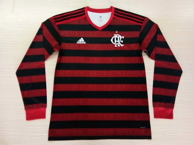 camisa adidas flamengo manga longa