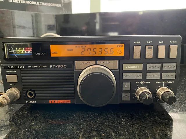 Yaesu FT-80C . Radio + Fonte  - Foto 5