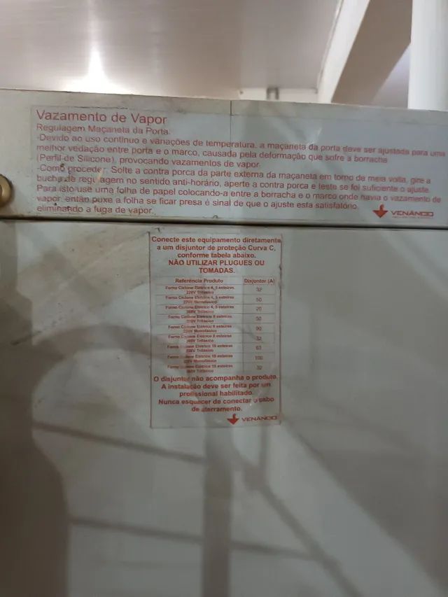 Forno venancio turbo elétrico 5 esteiras. - Foto 2